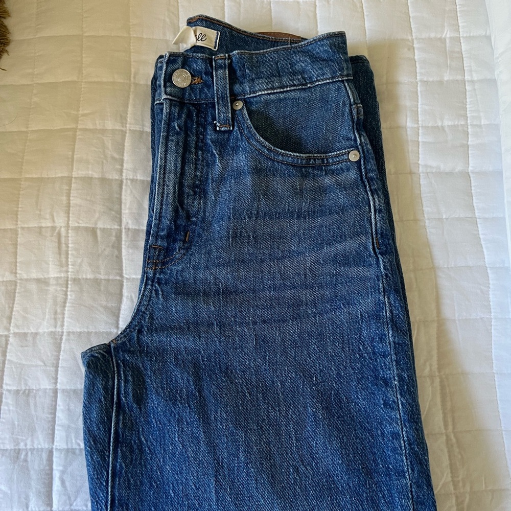 Madwell vintage wide-leg medium wash jeans